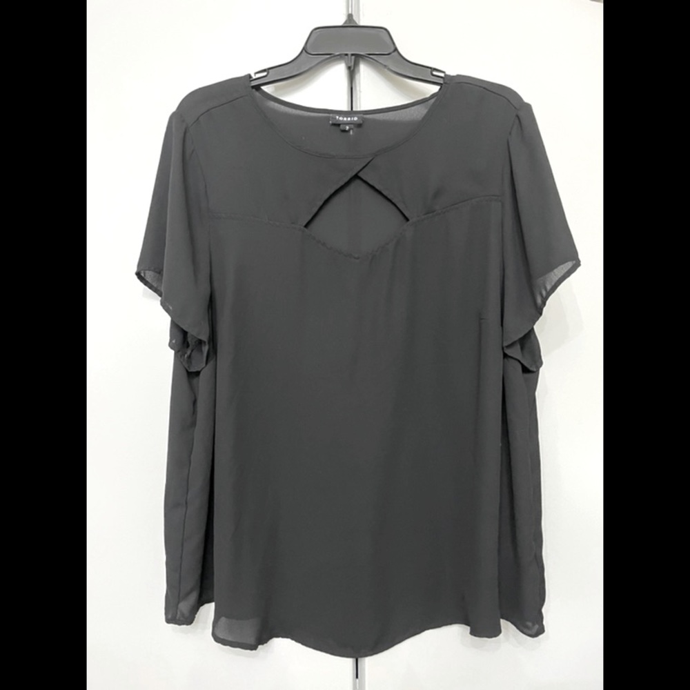 Torrid Black Blouse